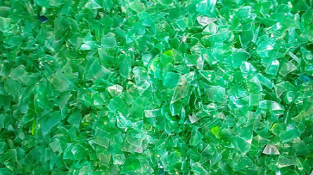 Green PET Flakes
